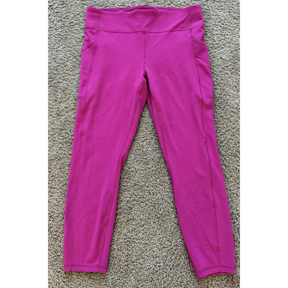 Lululemon Invigorate High Rise Tight Womens Size 14 Ripened Raspberry 25"